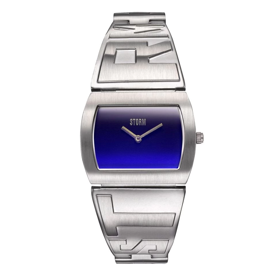STORM 47472/B Lazer Blue Logo Bracelet Watch - W87265