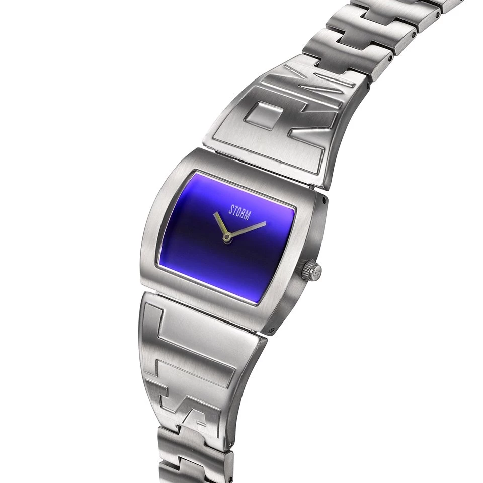 STORM 47472/B Lazer Blue Logo Bracelet Watch - W87265 - Image 2