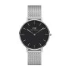 Daniel Wellington DW00100304 Black Dial Mesh Bracelet Watch - W88100
