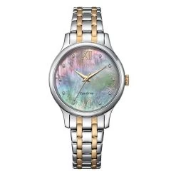 Citizen EM0897-51Y Eco-Drive Two Tone Bracelet Watch - W9190